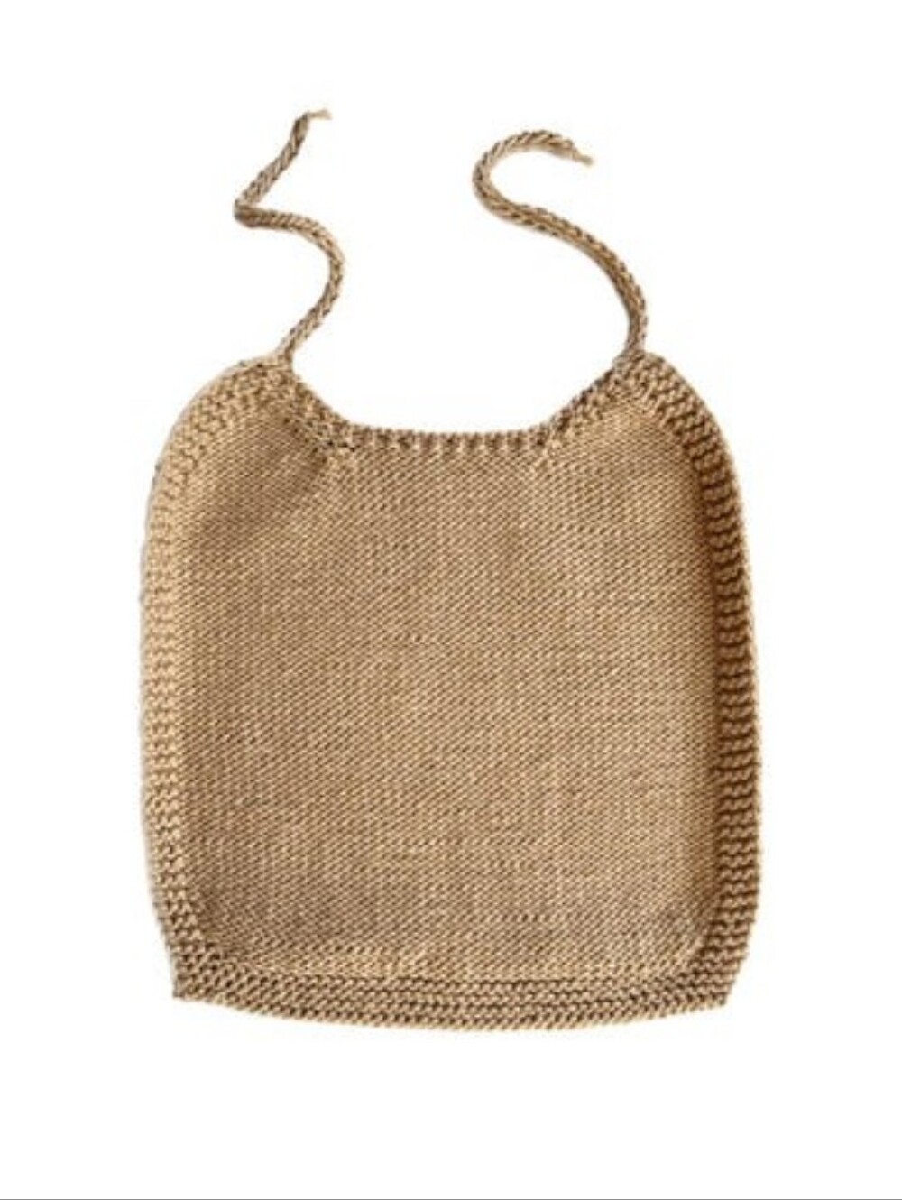 Fair + Simple Organic Cotton Baby Bib - Peruvian Heirloom Tanguis Fiber